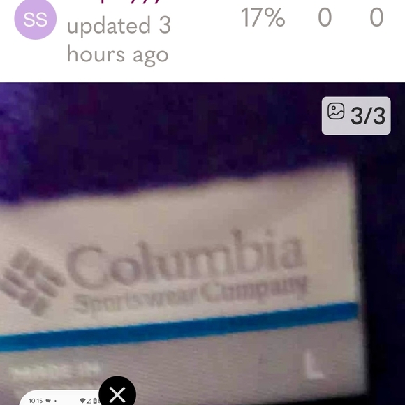 Columbia Deep Purple Fleece Outerwear - Picture 3 of 3